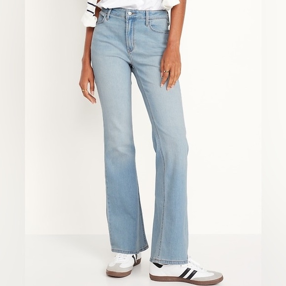 Old Navy Denim - Old Navy Light Blue Flare Jeans